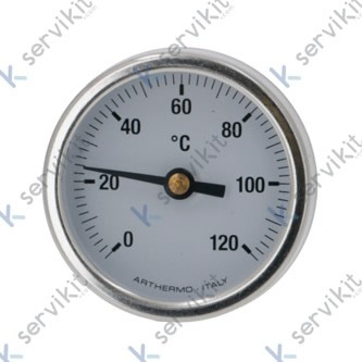 termómetro de equipos de frío comercial