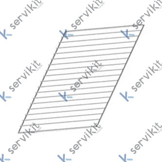 rejilla para equipos de calor para cocina industrial