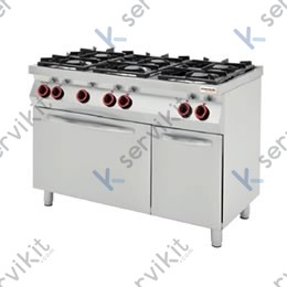 Cocina a gas serie 700 CE 1276 G