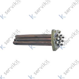 resistencia 1800W 230V espirales 3 dist. del agujero 59mm L 170mm An 34mm H 35mm