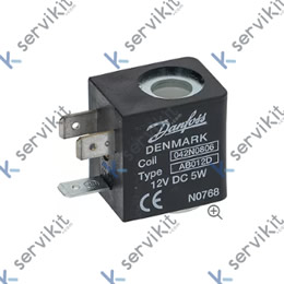BOBINA DANFOSS AB 5W 12V CC 042N0806