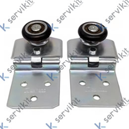 Cojinetes lado superior puerta exterior