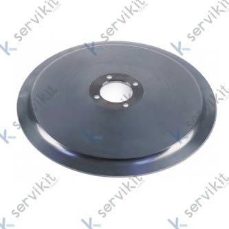 Cuchilla cortadora 220x176x37 3 taladros Ortega