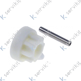 Piñón acoplamiento eje junior Dynamic triturador