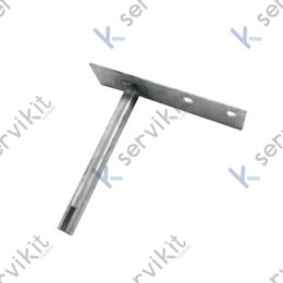 Bisagra izquierda de fabricador de hielo Cervematica