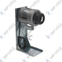 motor para máquina de hielo con soporte 115W 220V 50/60Hz fases 1 árbol ø 7mm 1390/1600rev/min