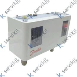 Presostato kp15 hp/lp automático 1/4" sae