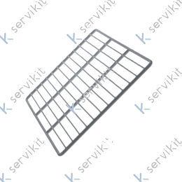 Rejilla plastificada 430x325mm gris Comersa armario frío-congelación