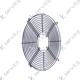Rejilla ventilador Ø300mm h 17mm Elco