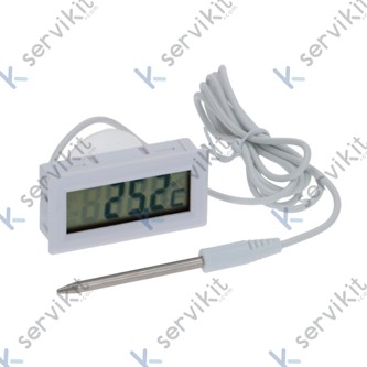 Termómetro digital -50+300°c 52x25mm batería