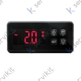 Termostato 230V sonda Ntc 2 relés D14223