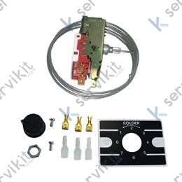 Termostato -15/-38ºC Capilar 1200mm