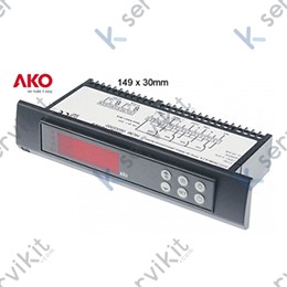 Termostato digital Ako 4 reles 230v 10323