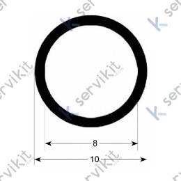 Burlete puerta horno Mareno Ø10x560mm