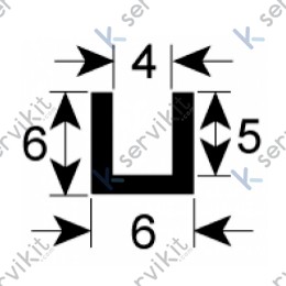 Burlete puerta horno Tecnoeka 935