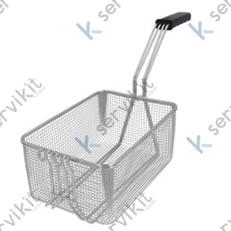 Cesta freidora modular 230x255x110mm hierro cromado