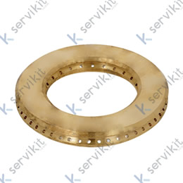 Corona quemador latón Ø150mm