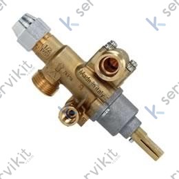 Grifo gas Pel 22S/O salida horizontal