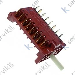 Interruptor horno Smeg 7 posiciones 16a 250V