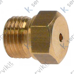 Inyector Ø1.15mm m10x1 glp cocina industrial