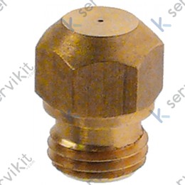 Inyector Ø1.10mm m9x1 asador Kebab Giorik