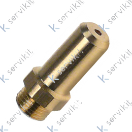 Inyector gas m10x1 diametro Ø1.50mm Zanussi