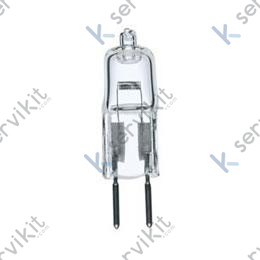 Lámpara halógena G4 12V 20W 500°C