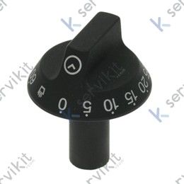 Recambio de mando termostato horno Smeg Ø6x4.6mm