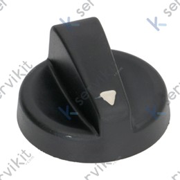 Mando grifo gas Ø65mm eje Ø8x6mm asador de pollos Mcm