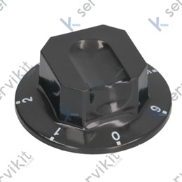 Pieza mando interruptor 70mm cocina Zanussi Ø6x4.6mm