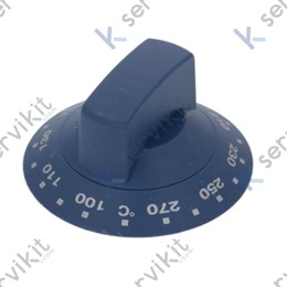 Mando termostato azul Ø60mm 100-270c freidora Zanussi