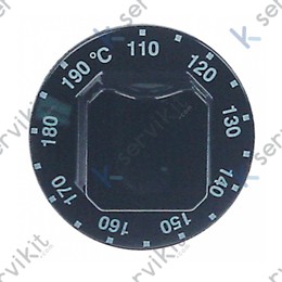 Mando termostato Ø60mm 190c mertik freidora Zanussi