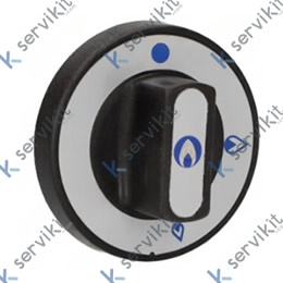 Mando grifo gas cocina Repagas 62mm eje 10x8mm