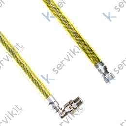 Manguera flexible gas M-H 1/2x1/2 1.5m