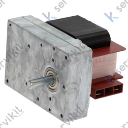 Motor 230v 50-60hz 47-39w 5-6rpm eje 9.5-8.5 asador de pollos Kenta