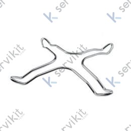 Parrilla reductora cromada Ø165mm