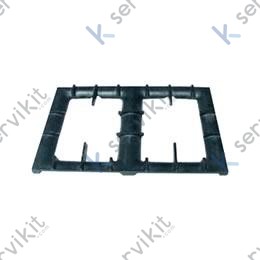 Parrilla cocina Jemi 550x400mm 2 fuegos