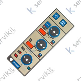 Pegatina membrana 275x100mm horno marca Inoxtrend