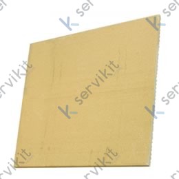 Piedra refrectaria para horno de pizza 655x320x11+3mm