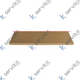 losa de chamota L 985mm An 322mm H 14mm