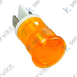 Piloto ámbar 16mm 230v horno Ambach