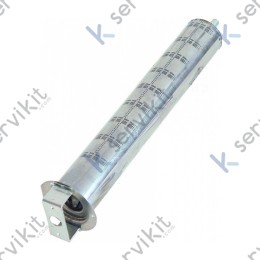 Quemador 1 fila Ø50x390mm etl-ftc-ft plancha fry-top Tecnoinox