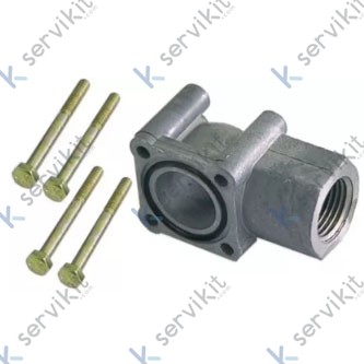 Racor codo 3-4 hembra válvula elettrosit