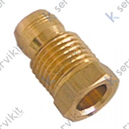 Racor bicono 6mm m10x1 cocción industrial sit (02 uds)