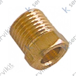 Racor para tubo Ø6mm m10x1 cocción