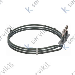 Resistencia horno Smeg 3990w 230v Ø225mm alfa