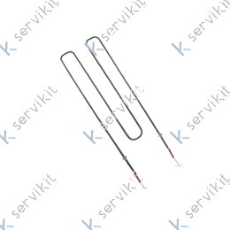 Resistencia 1750w 230v 680x 260mm 1-4 Moretti horno