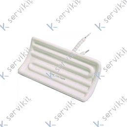 Resistencia cerámica 125w 230v 122x62mm