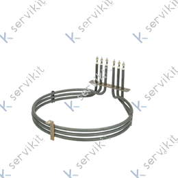 Resistencia circular 5800w 230v 290mm horno Inoxtrend