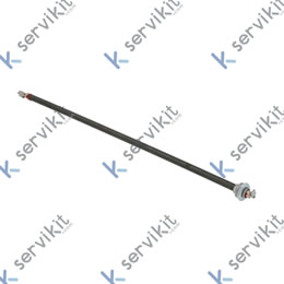 Resistencia 465 W 115 V L 390 mm rosca 1/4" tubo ø 8,5 mm espirales 1